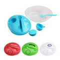 Promotional Deluxe Lunch 4-Piece Salad Bowl Food Container Lunch Set